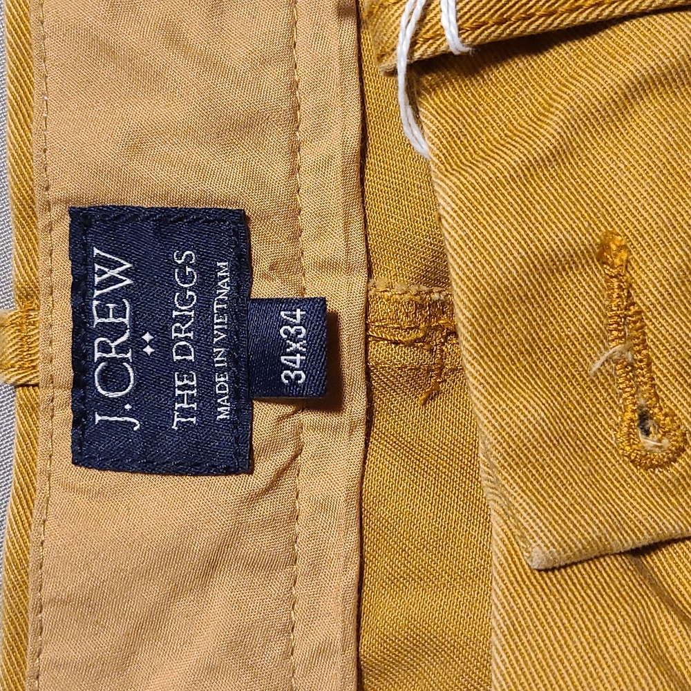 Mens gold pants